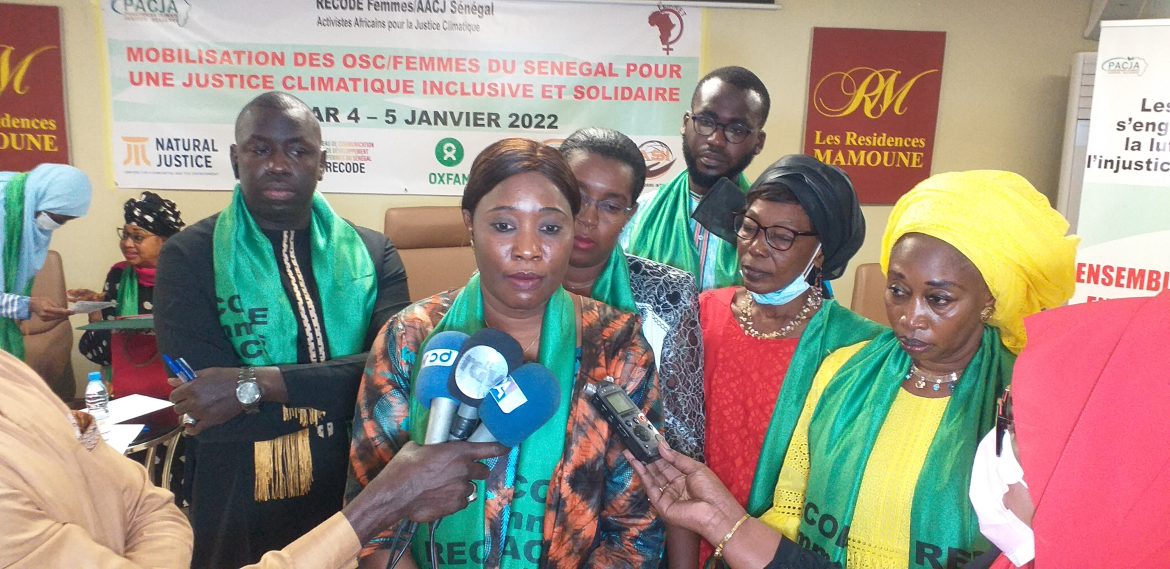 Pour une justice climatique inclusive et solidaire : Des OSC femmes du Sénégal engagent la réflexion avant la prochaine COP27