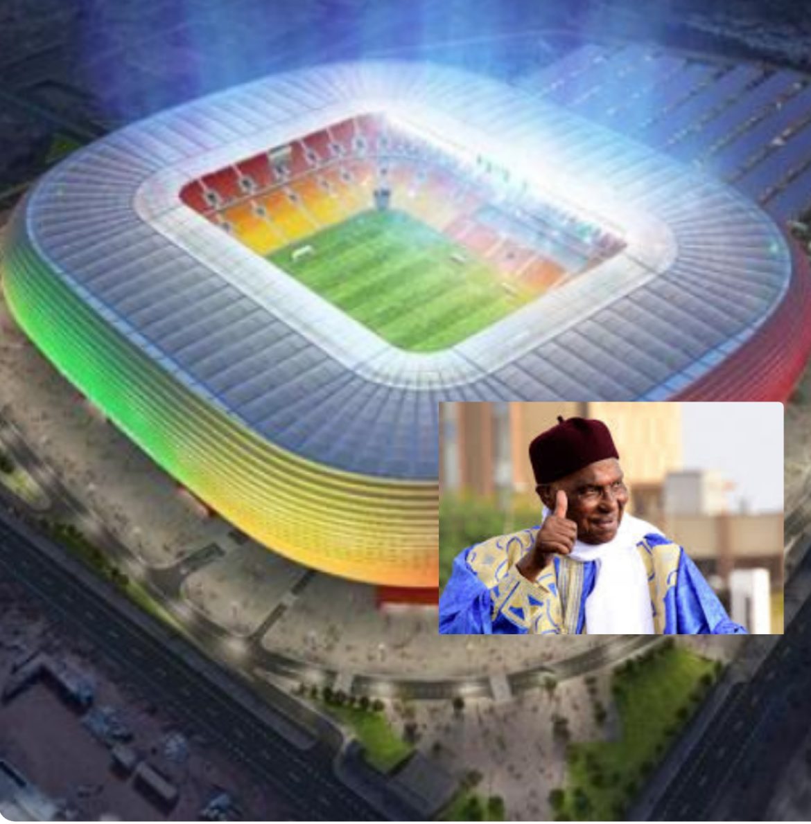 Inauguration à Diamniadio: Le nouveau stade du Sénégal porte le nom de Abdoulaye Wade