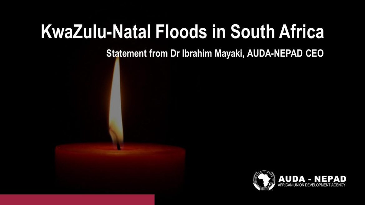 Inondations meurtrières en Afrique du Sud: L’AUDA-NEDAP adresse ses condoléances au gouvernement et au peuple arc-en-ciel
