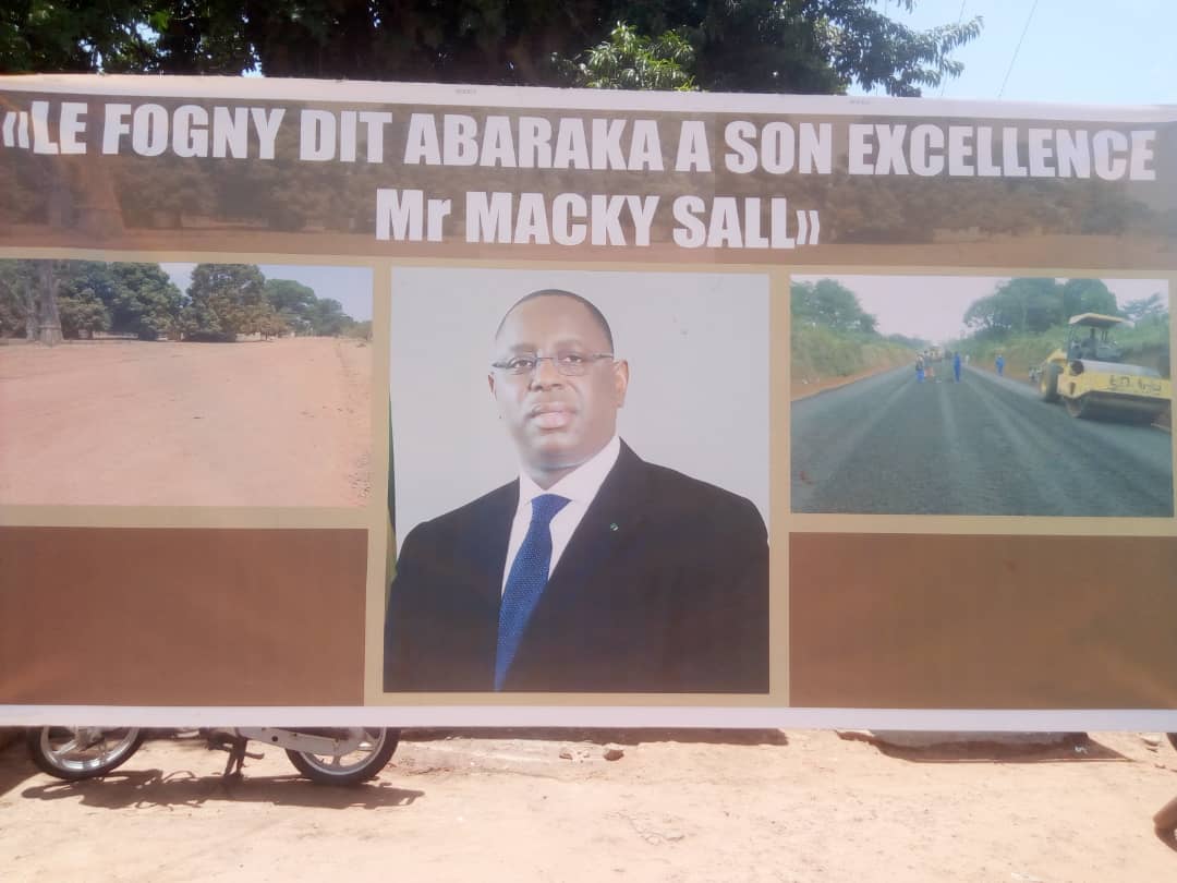 Lancement des travaux de la route du Fogny: Le député Moussa Sané remercie vivement le président Macky Sall