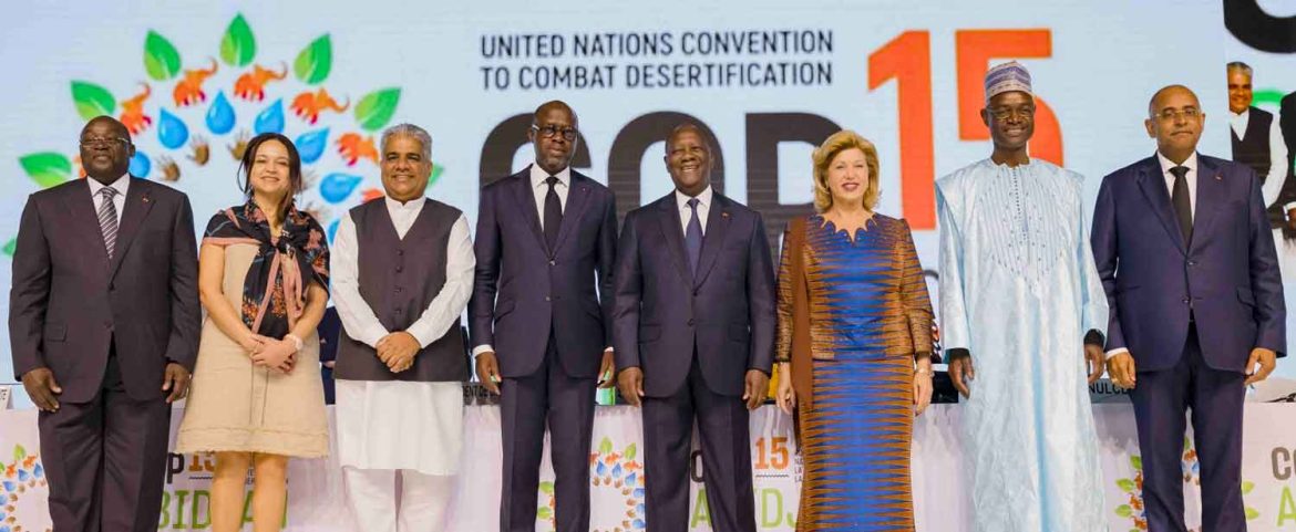COP15 : les chefs d’État africains se mobilisent contre la sécheresse et pour la restauration des terres à la quinzième Conférence des parties à Abidjan