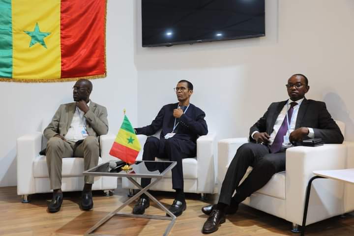 COP 27/Stand du Sénégal: Réunion de coordination sur l’etat d’avancement des négociations.