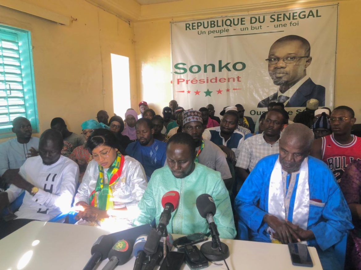 Procès de liquidation d’Ousmane Sonko: Pastef de Kaolack accuse les pontes du régime et met en garde le président Macky Sall 