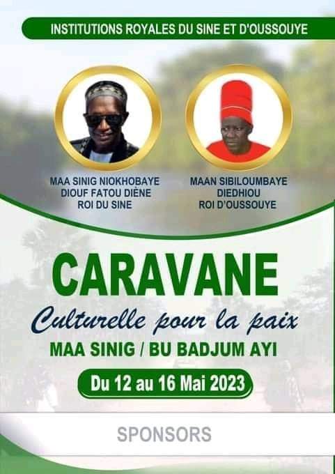 Caravane culturelle de la paix chez le roi Sibiloumbaye Diédhiou d’Oussouye