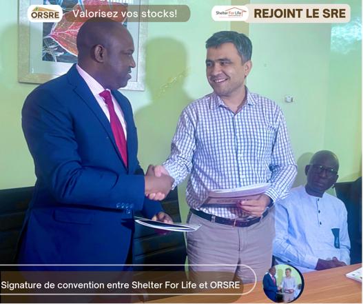 Sédhiou: Convention de partenariat l’ORSRE et Shelter œuvrent pour le développement de la filière anacarde