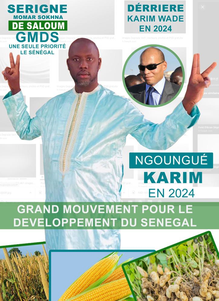 Latmingué: Le Grand Mouvement pour le Développement du Sénégal  vote pour l’inter coalition Yewwi-Walou et plaide pour une loi à d’amnistie à Karim Meissa Wade
