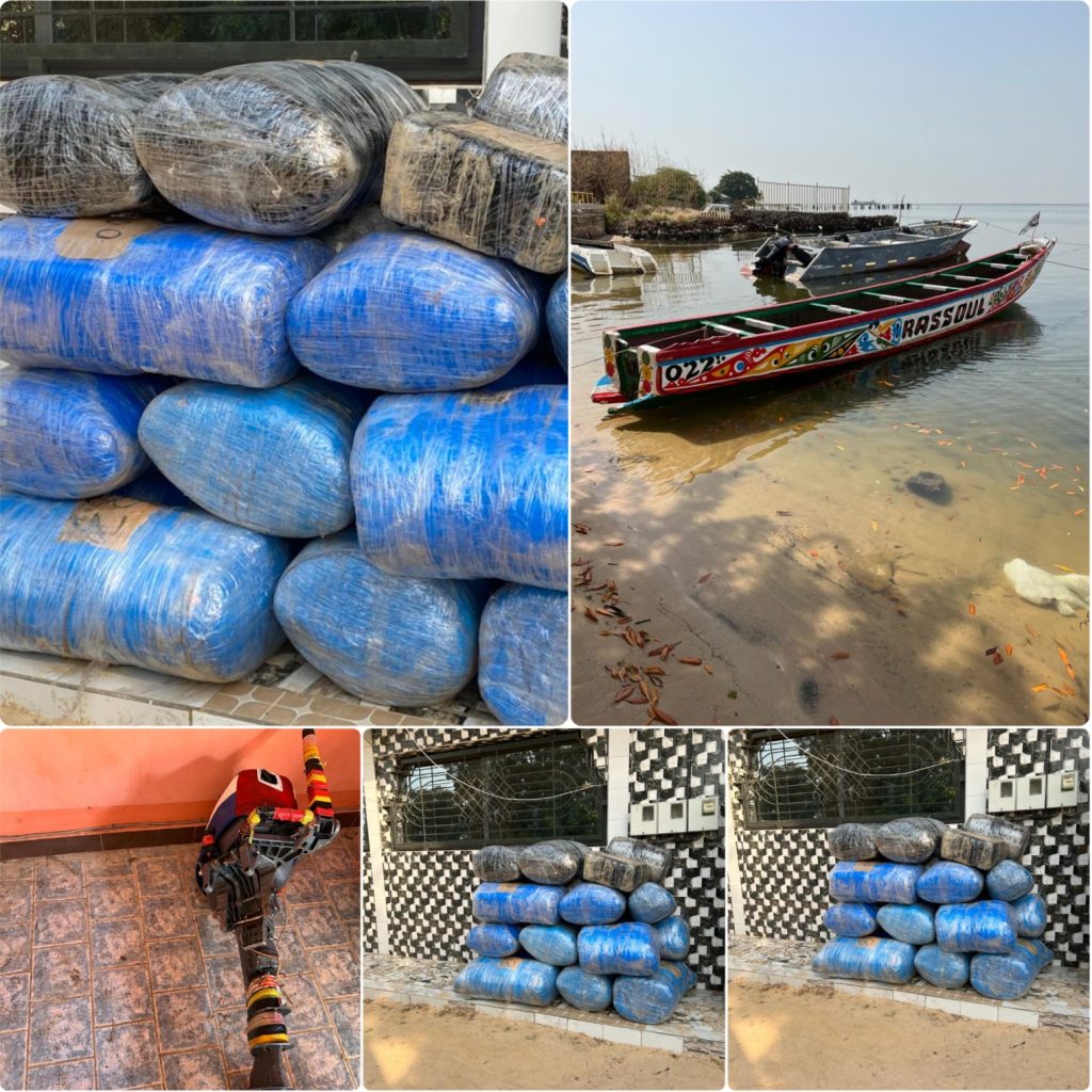 Foundioung: La douane saisit 16 colis de chavre indien d’un total 507 kg