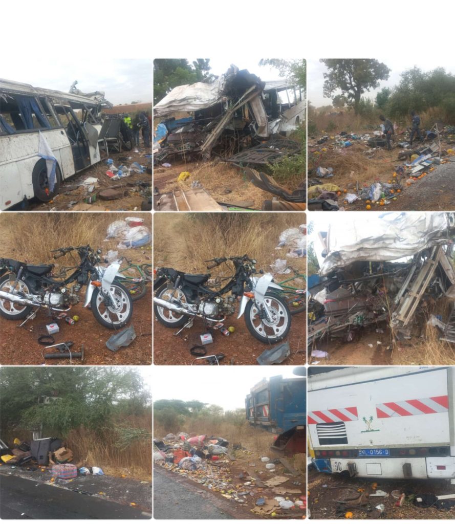 Kaffrine : 40 morts et plus de 78 blessés dans un accident de la circulation .