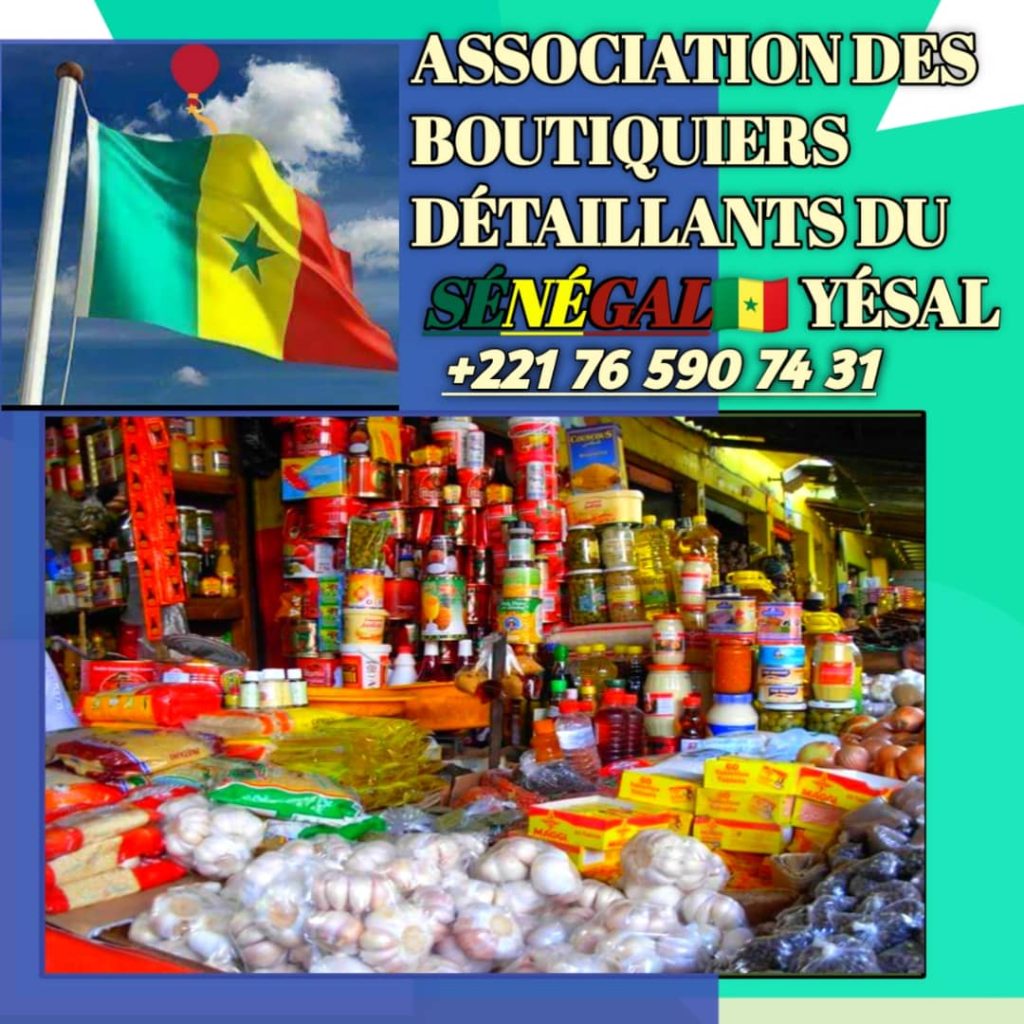 Kaolack: Association des commerçants détaillants du Sénégal « Yeesal » porté sur les fonds baptismaux pour la défense des intérêts des boutiquiers détaillants.