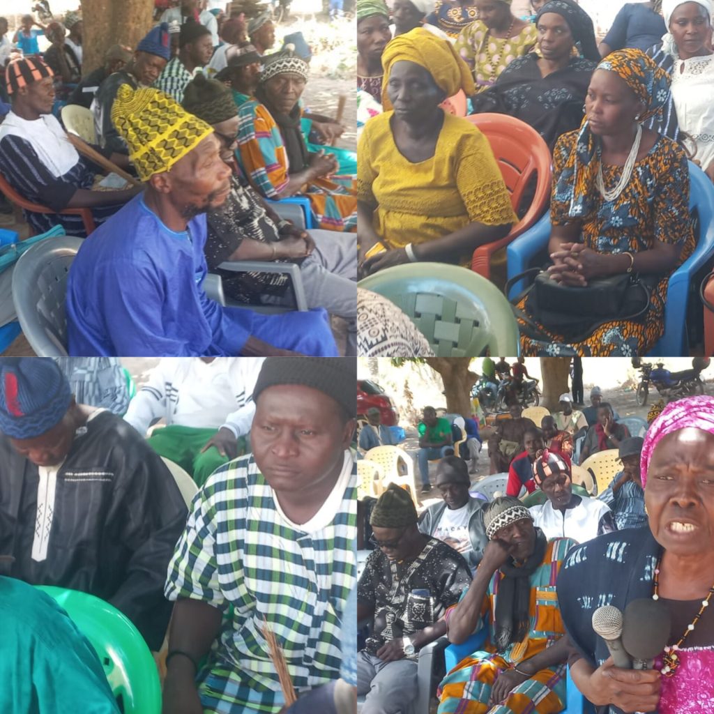 Processus de paix et deminage en Casamance : Le forum du village d’Émaye dans le departement d’Oussouye indique la voie par des voix !