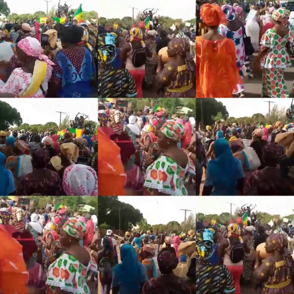 Blocus chez Ousmane Sonko: Les populations de Diouloulou étaient la rue pour dénoncer le régime de Macky Sall