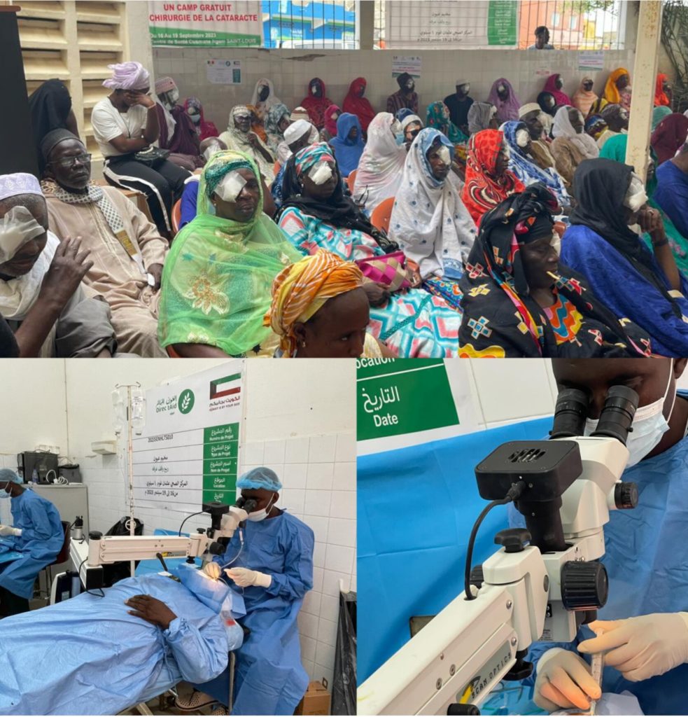 Santé Oculaire: 204 patients de la cataracte opérés au Centre de Santé Ousmane Ngom de St Louis