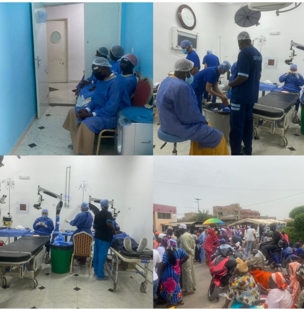 District sanitaire de Yeumbeul: 430 patients de la cataracte opérés en 2 jours