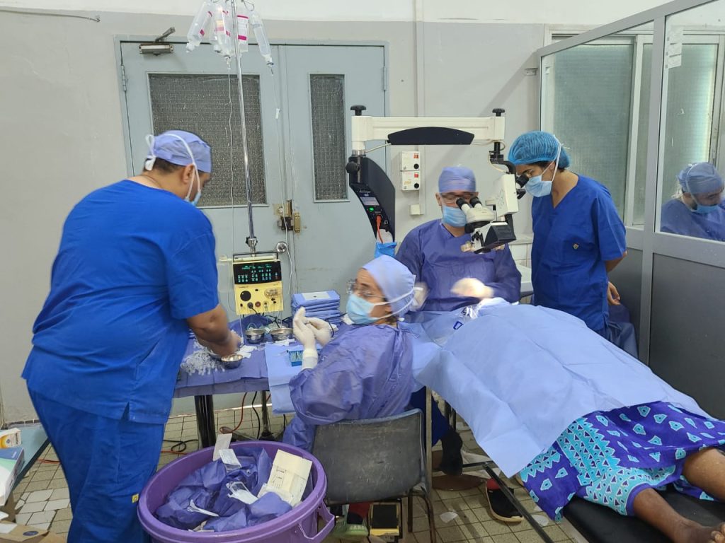 Hôpital El Hadj Ibrahima Niass de Kaolack: Plus de1500 personnes bénéficient d’une chirurgie oculaire gratuite