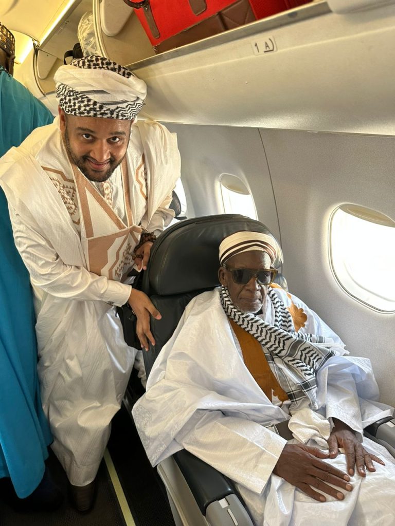 Visite officielle : le Khalife Cheikh Mahi Niass en Mauritanie pour une dizaine de jours