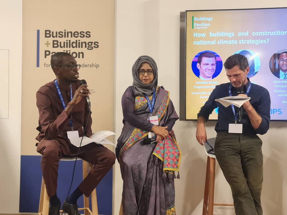 COP28 : Le Sénégal expose sur le projet de « Transformation de l’environnement bâti » au panel de la GlobalABC