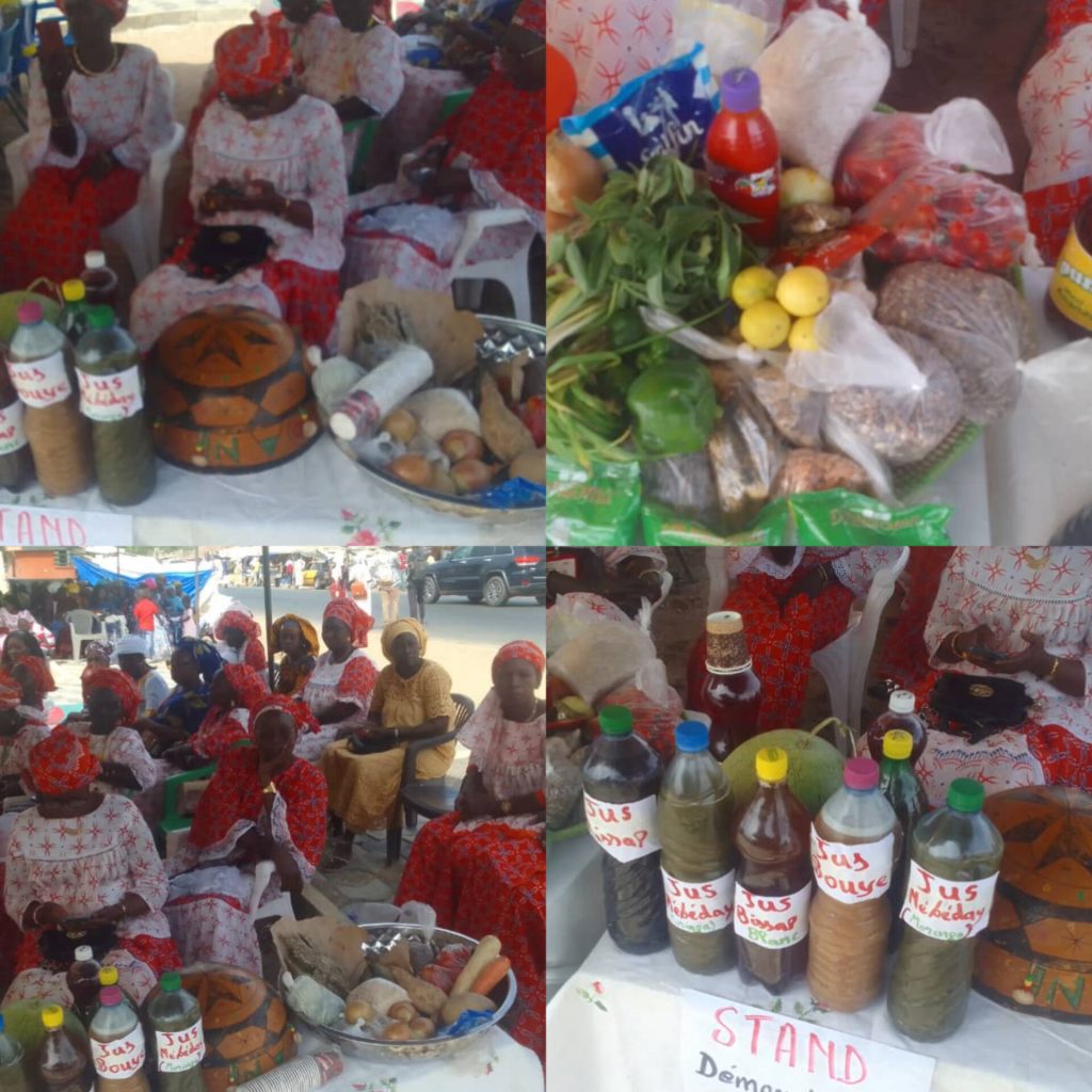 Gandiaye/Journée d’expositions des relais communautaires CNDN/ PRN ASBEF GANDIAYE:  Plaidoyer des produits locaux pour lutter contre la malnutrition chez les enfants 