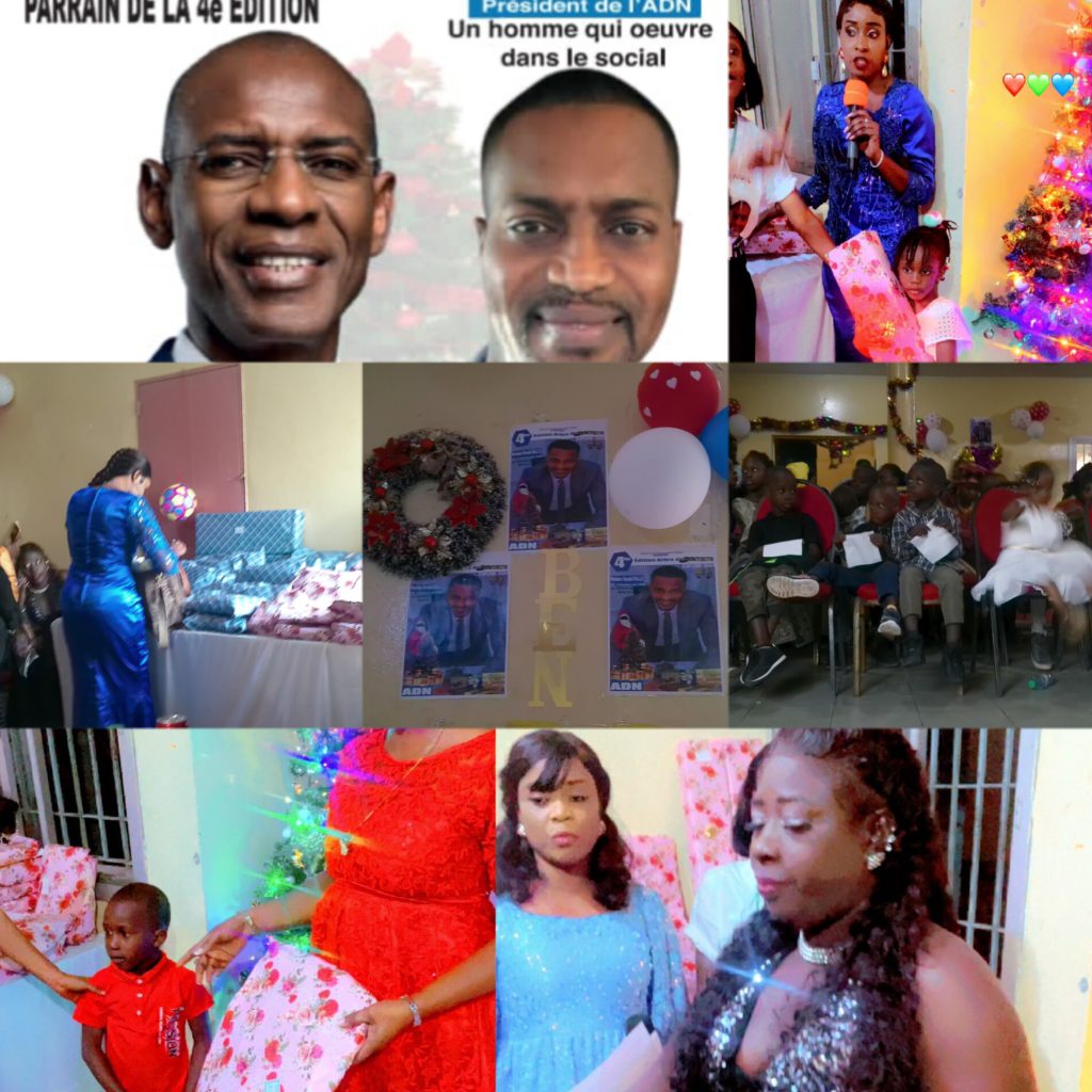 Arbre de Noël 2023 : Boudal Diallo et l’ADN «gâtent » les enfants de Grand Yoff en cadeaux
