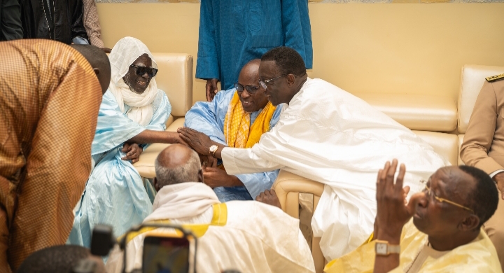 Gamou de Porokhane: Le Premier ministre Amadou Bâ s’est entretenu avec le Khalife général des mourides