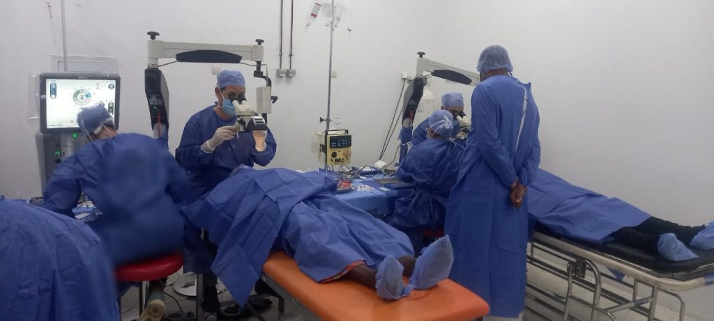 SANTÉ/Chirurgie de la cataracte: 1500 patients défavorisés à opérer en 5 jours
