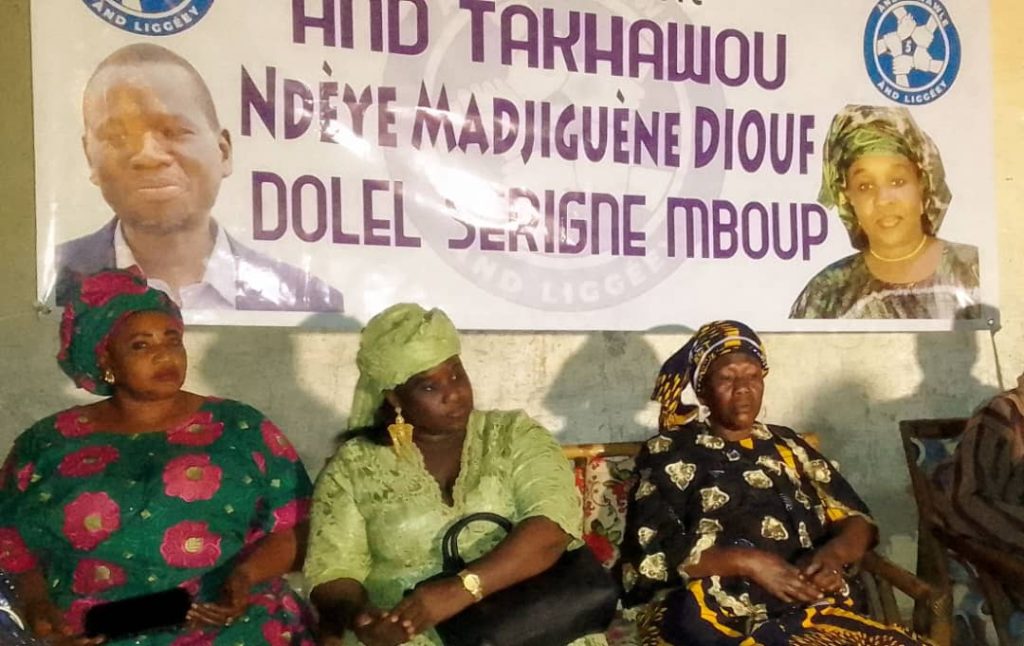 Kaolack : Le mouvement And Takhawu Ndèye Madjiguène Diouf Dolel Sérigne Mboup sillonne les quartier pour la massification de leur mouvement …