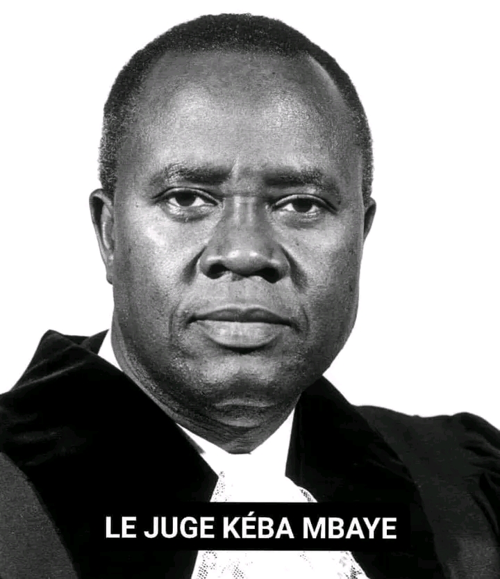 Portrait du président kéba Mbaye