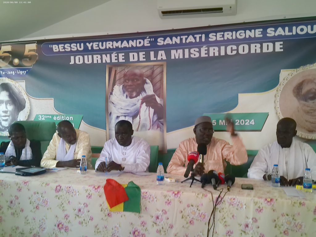 32ème édition de la célébration de la Journée de la miséricorde 5.5: Le défunt Khalife général des mourides Sérigne Saliou Mbacké, une source d’inspiration à promouvoir au Sénégal