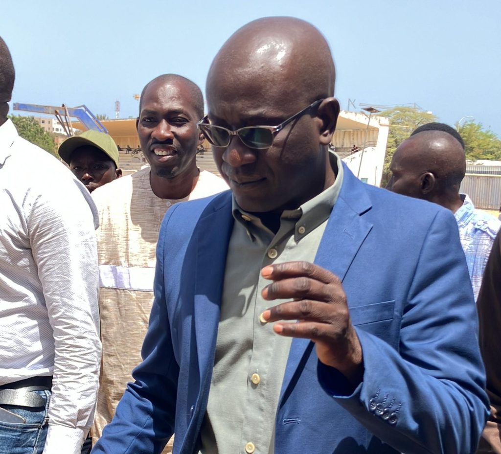 Kaolack: Le nouveau Directeur du COUD, Dr Ndéné Mbodji en visite de mobilisation des militants dans son fief…